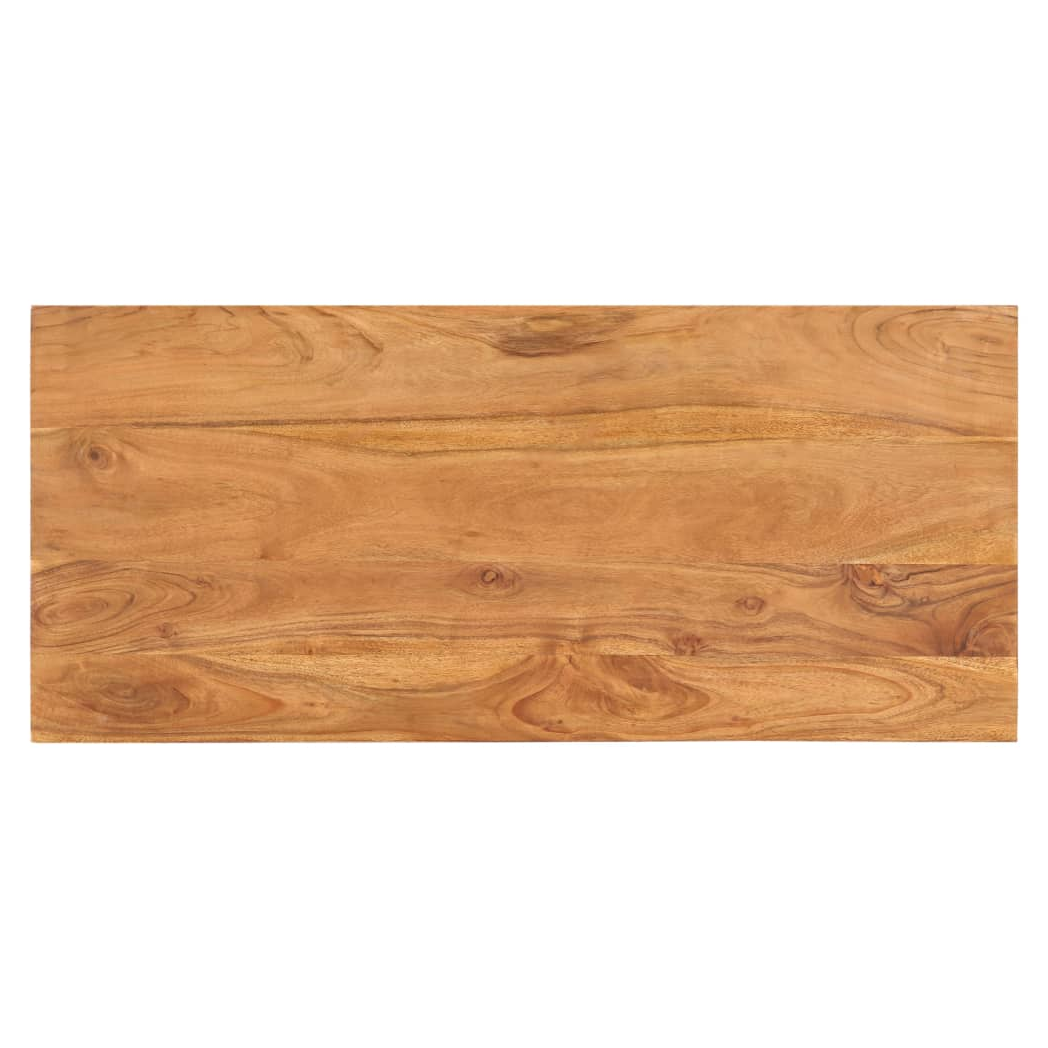 VidaXL Coffee Table 100x45x33 cm Solid Acacia Wood Durable Living Room Furniture by vidaXL