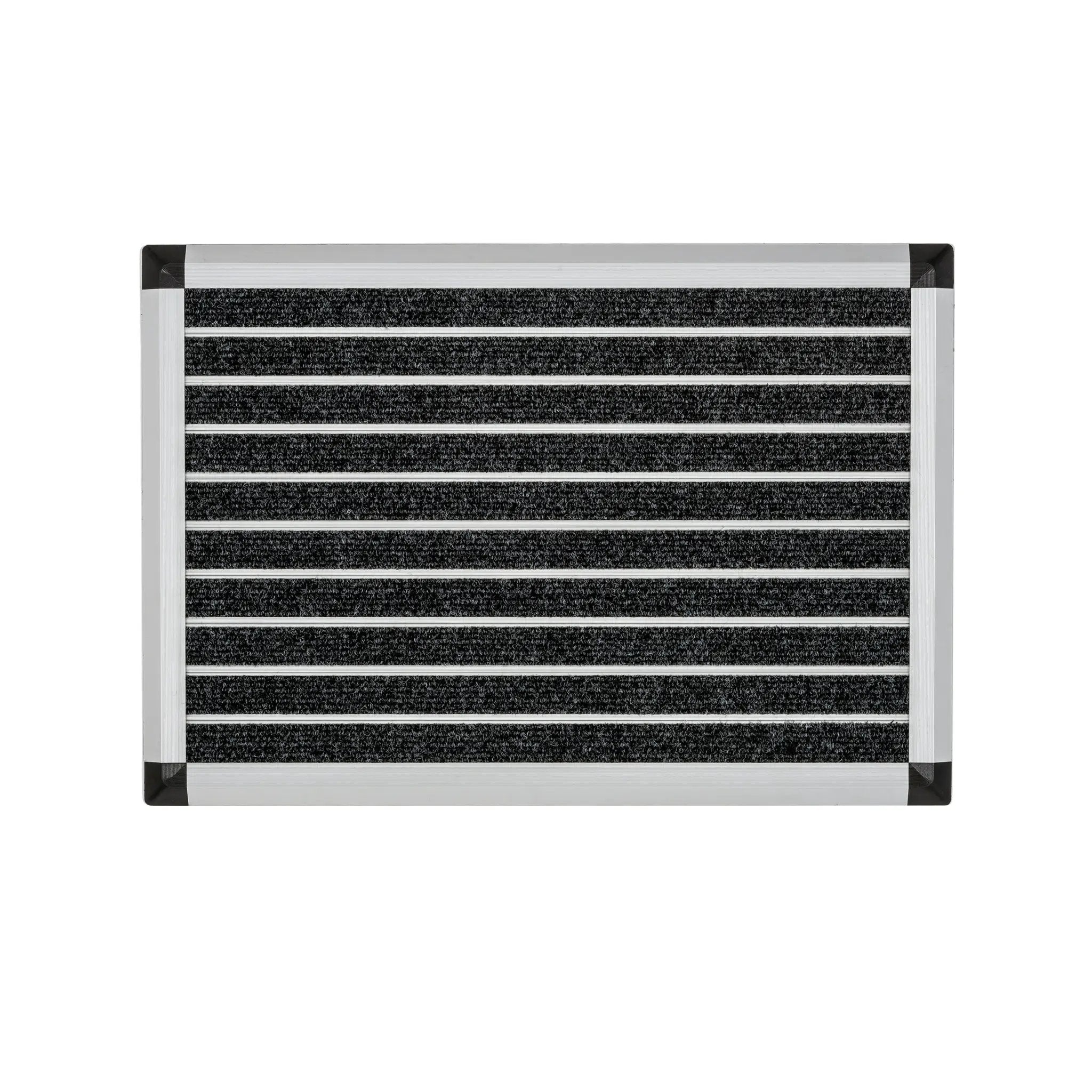 Floortex® Doortex® Alumat Indoor Entrance Mat, Grey - 40 x 60cm - Rug