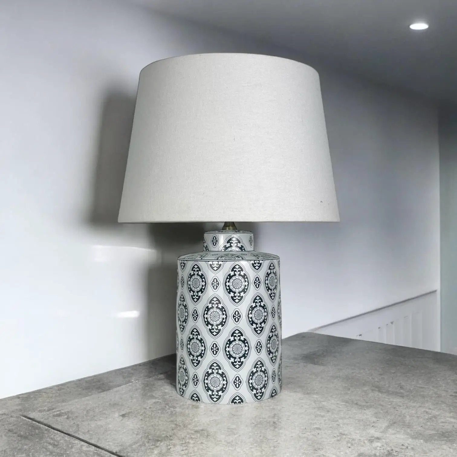 MSL 43CM LAMP AND SHADE - Lamp