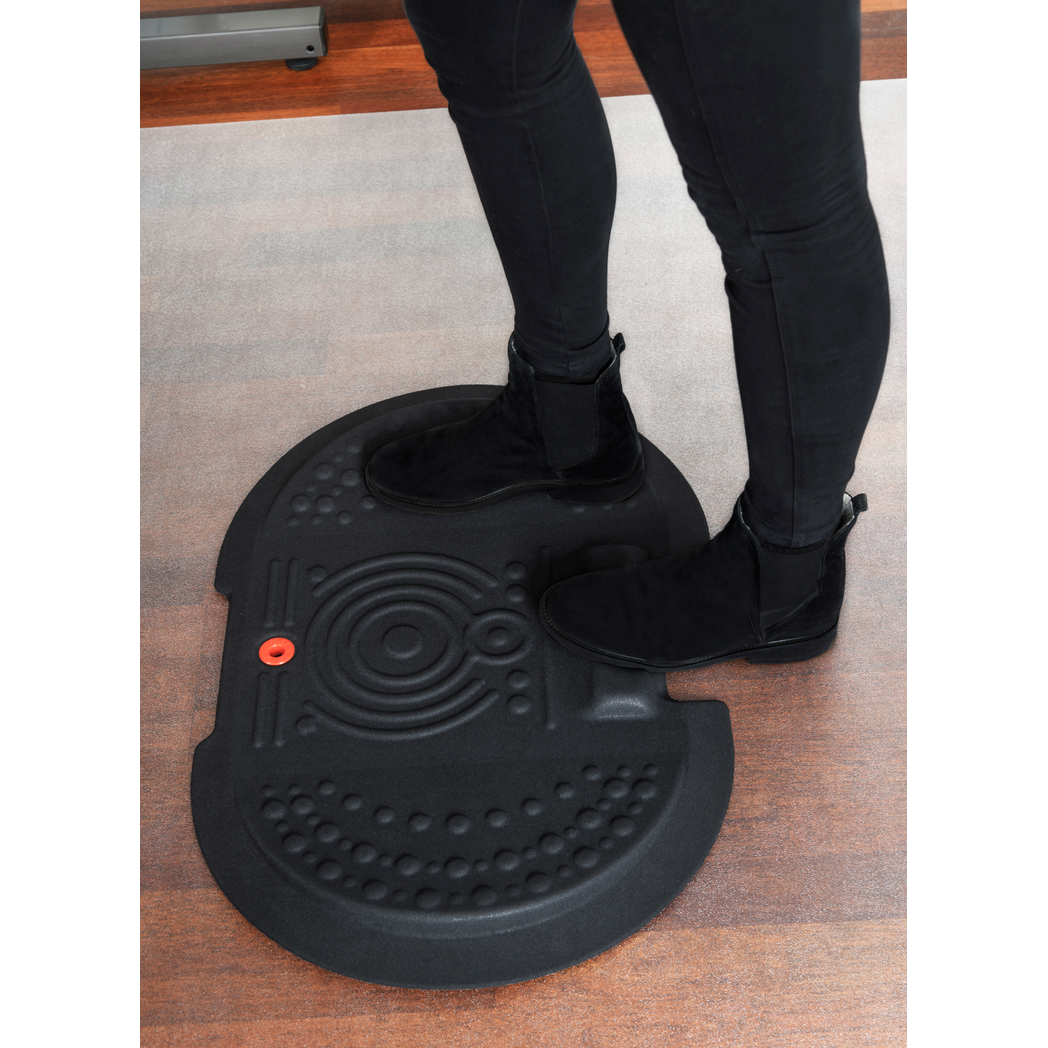 Floortex® AFS-TEX® 4000X Black Active Anti-Fatigue Mat 50 x 76cm - Rug