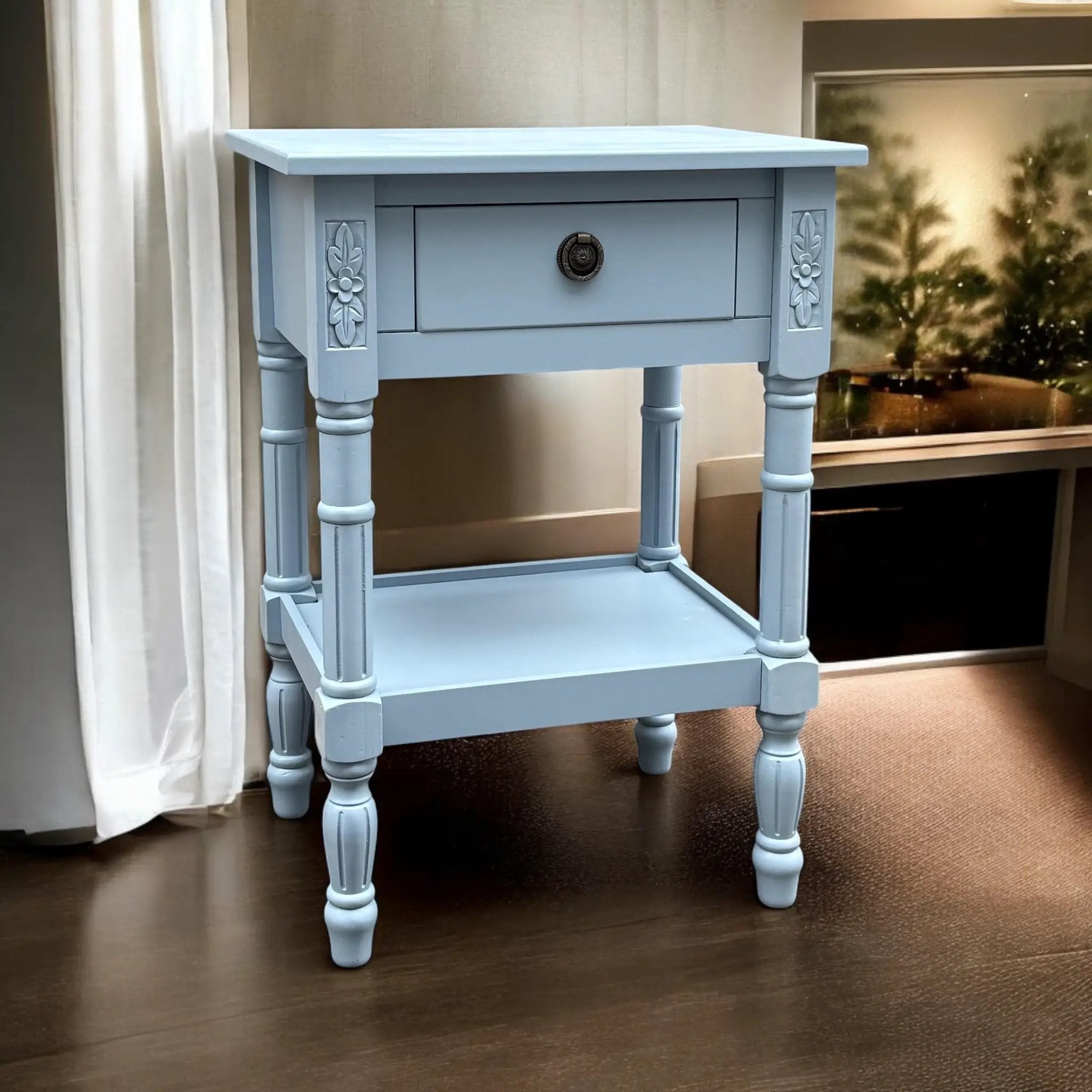 MSL 65CM 1 DRAWER SIDE TABLE - Bedside Table