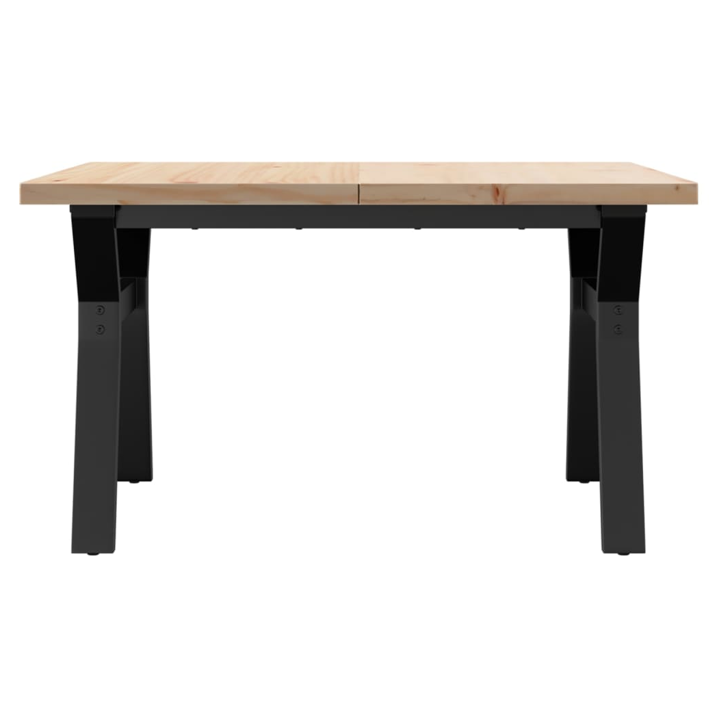 vidaXL vidaXL Coffee Table Y-Frame 80x80x45.5 Cast Iron - Coffee Table