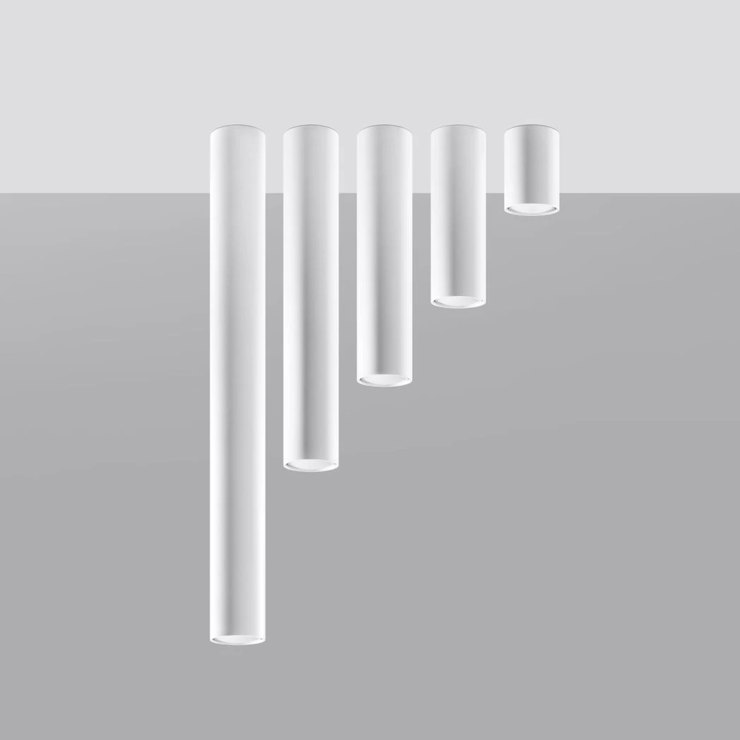 Sollux Lighting Lagos Ceiling Lamp 6x6x10cm Raw Steel for Homes - Ceiling Lights