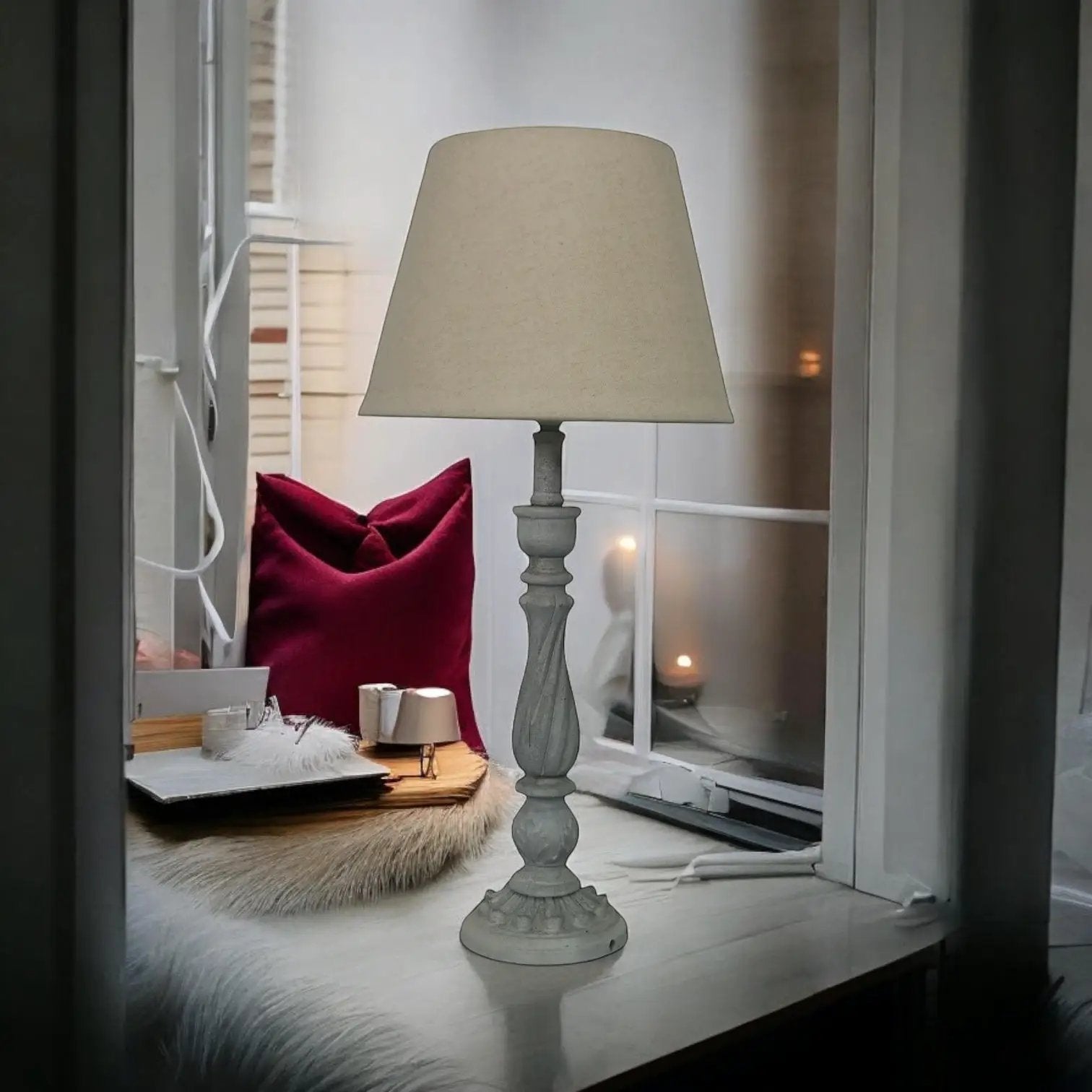 MSL 54CM LAMP AND SHADE - Lamp