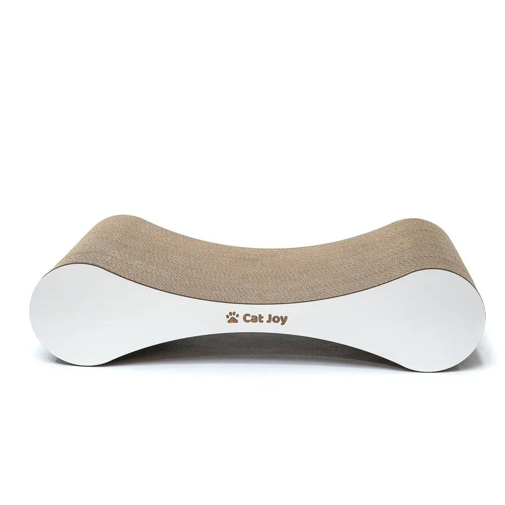 Snug — Compact Cardboard Cat Scratcher for Kittens, 59 cm - Cat Scratchers & Scratching Posts from CAT JOY