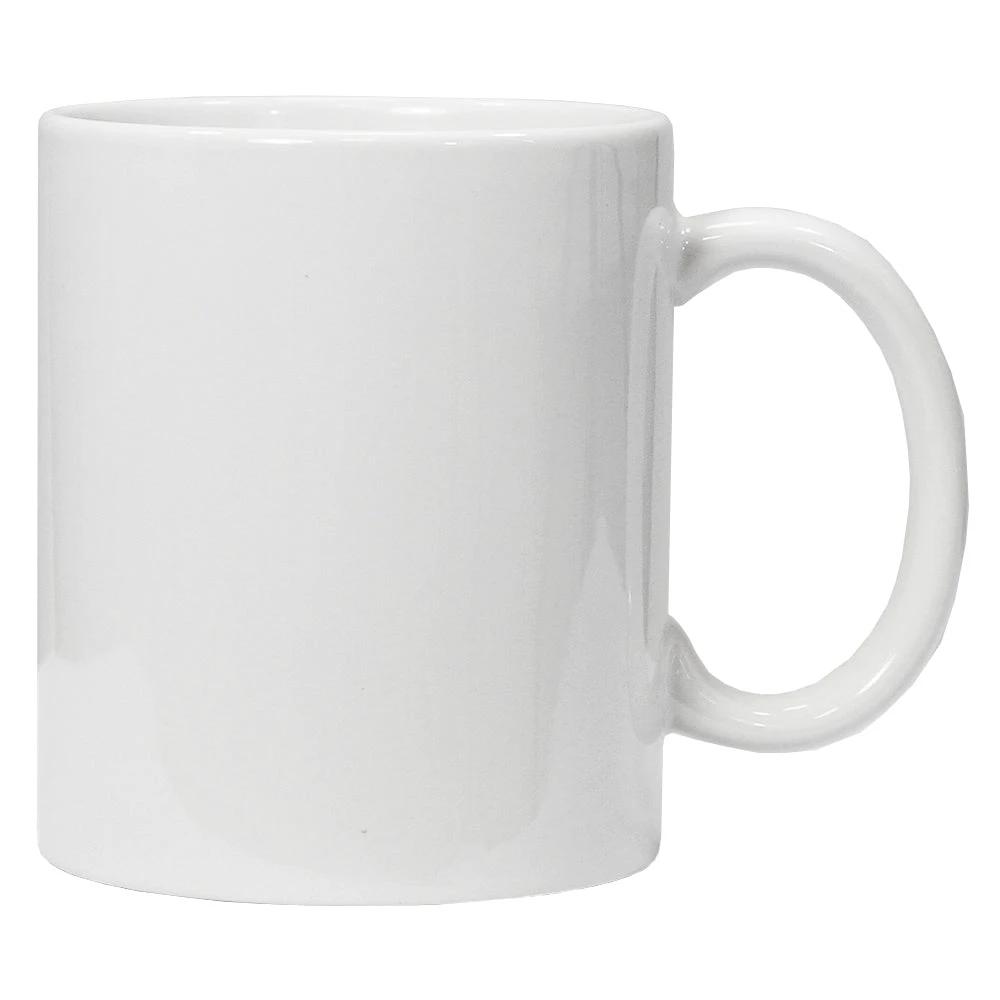 36 White Polymer Coated AAA Mugs With Boxes by Monster Shop