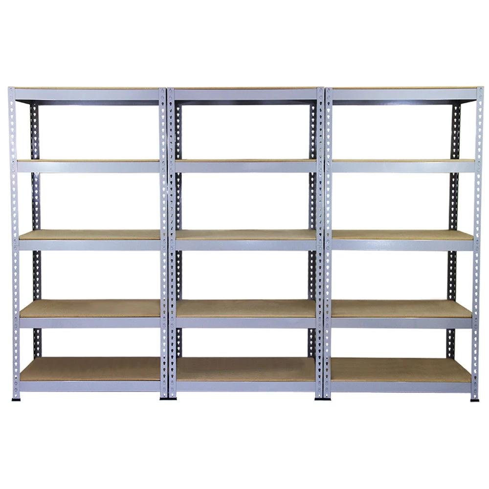 10 x Q-Rax Grey Metal Racking Units 90 x 50 x 180cm by Monster Shop