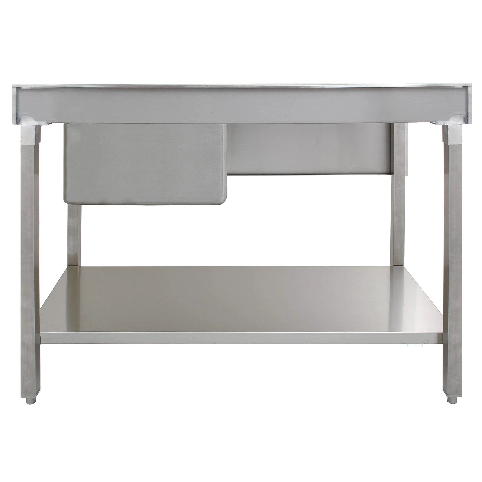 KuKoo Commercial Stainless Steel Sink - Left Hand Drainer by Monster Shop