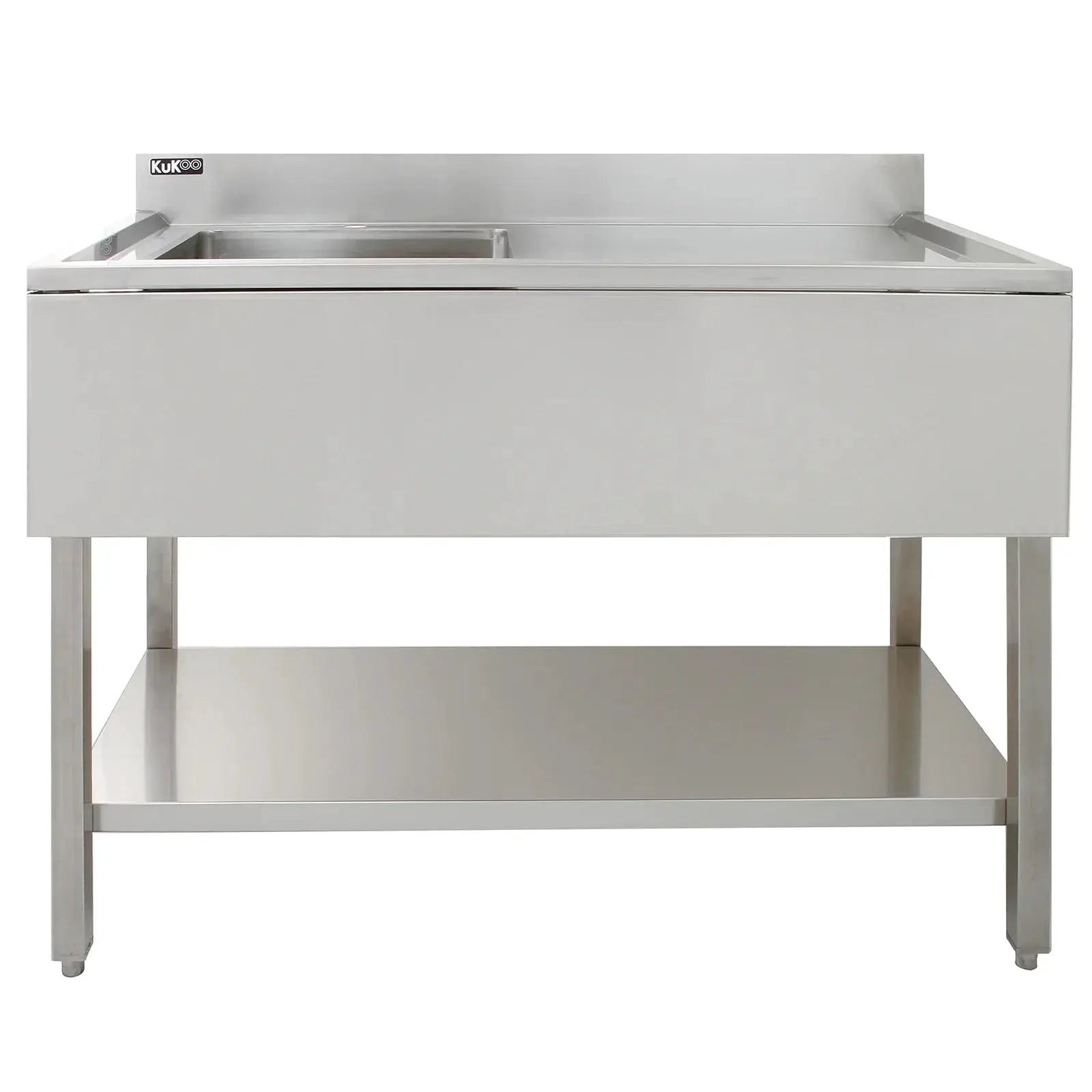 Monster Shop KuKoo Commercial Sink & Pre-Rinse Tap - Right Hand Drainer -