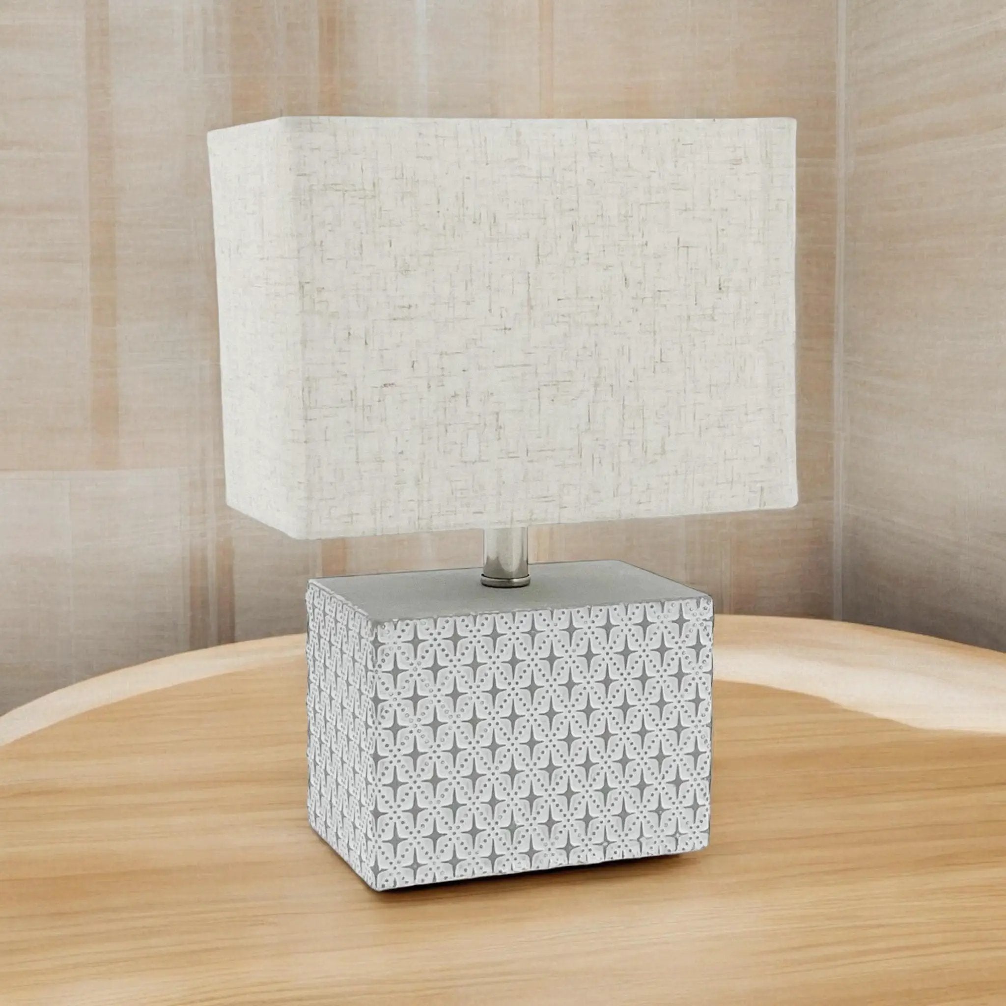MSL 20CM TABLE LAMP AND SHADE - Lamp