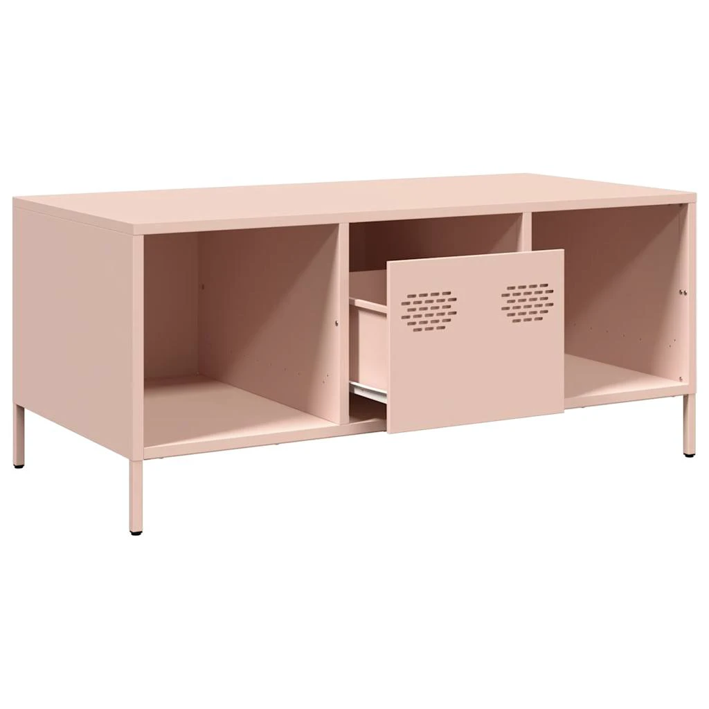 vidaXL VidaXL Coffee Table 101.5x50x43.5 cm Steel - Coffee Table
