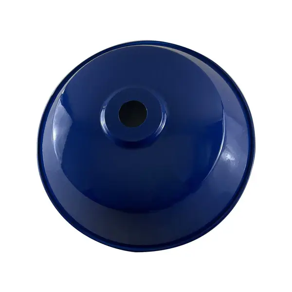 LEDSONE Navy Blue Retro Vintage Lampshade Easy Fit E27 Base Industrial Pendant Metal 36cm Lamp Light Shades - Pendant Lights