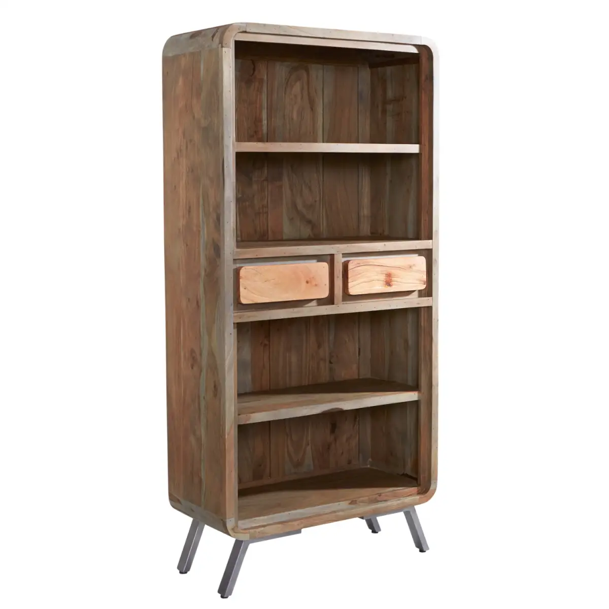 Indian Hub Aspen Large Bookcase - Bookcase