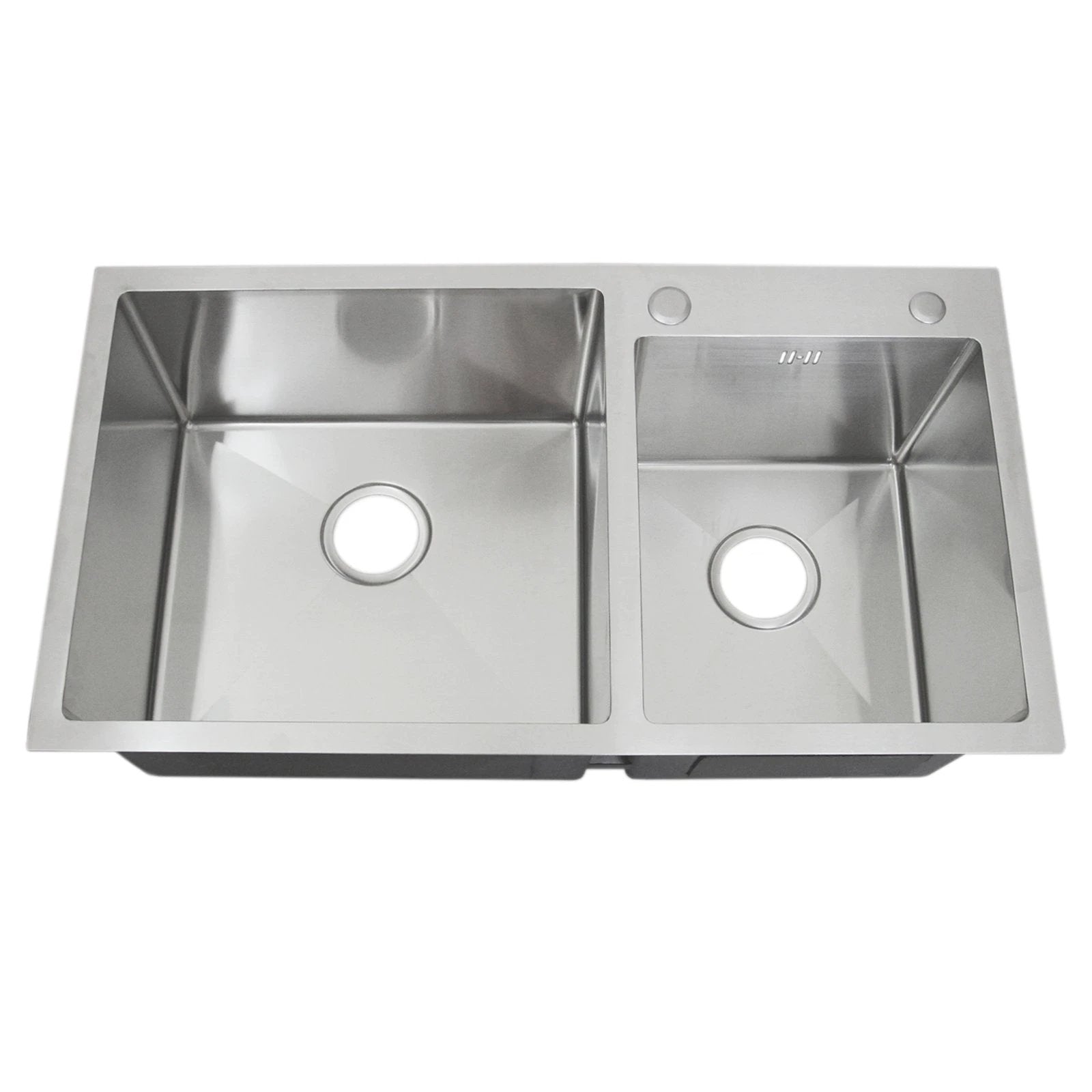 KuKoo Double Stainless Steel Sink by Monster Shop