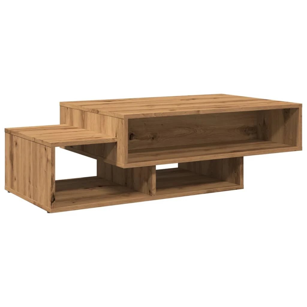 vidaXL VidaXL Coffee Table 105x55x32 cm Artisan Oak Engineered Wood For Living Room And Home Office - Coffee Table