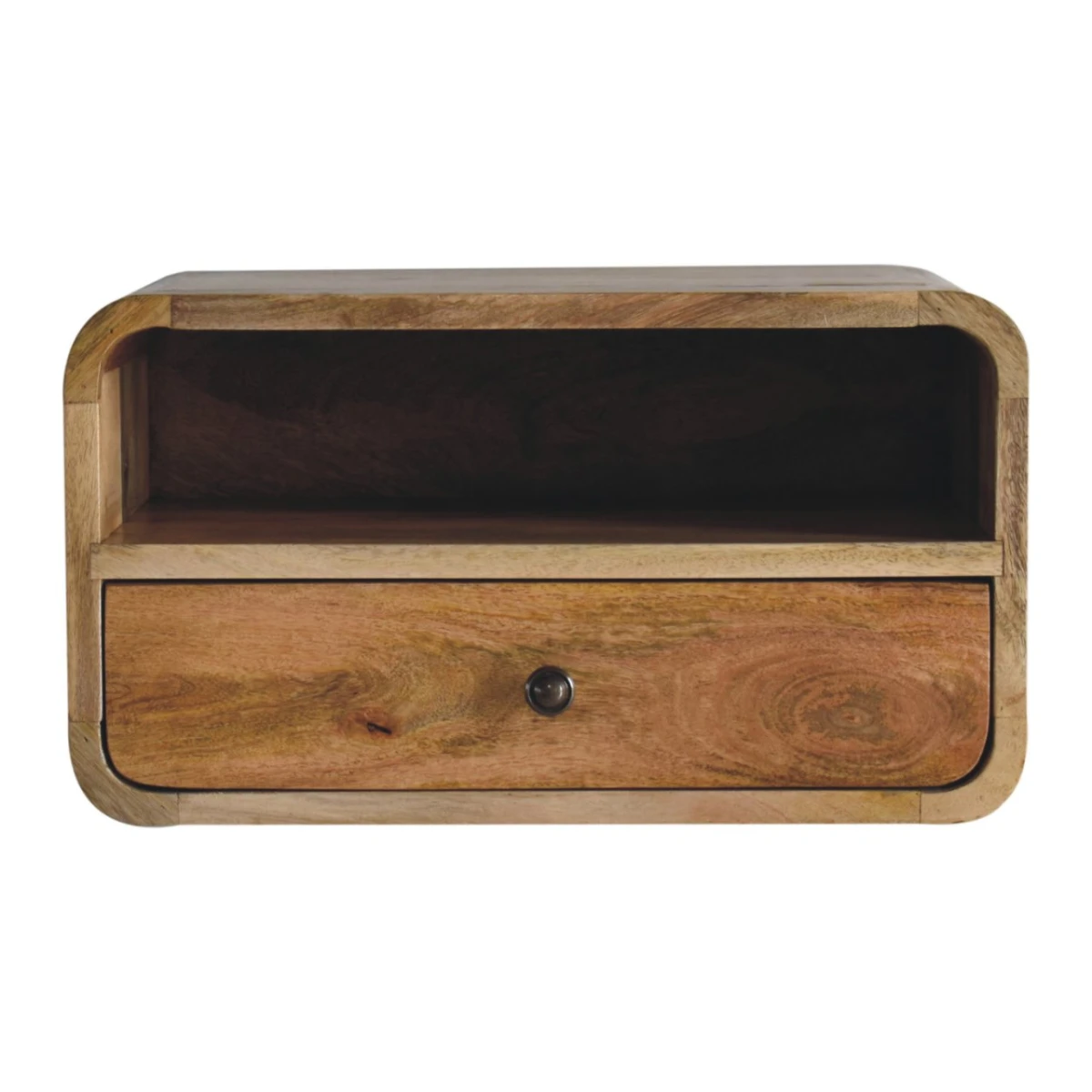 Artisan Bedside Cabinet Large Drawer Mango Wood by Artisan Furniture