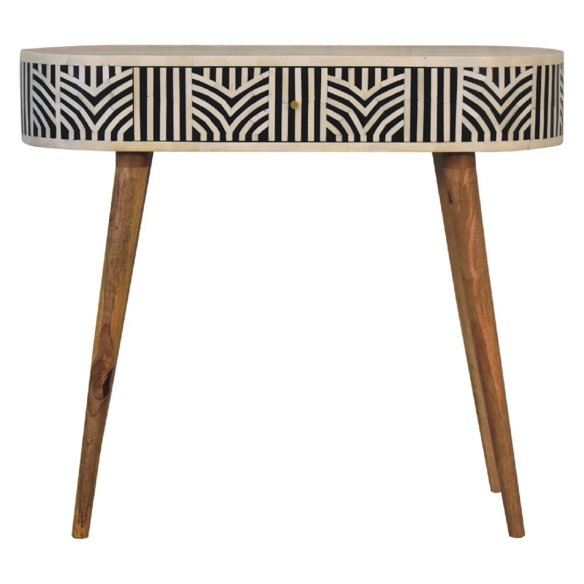 Artisan Console Table Bone Inlay For Boho Homes by Artisan Furniture