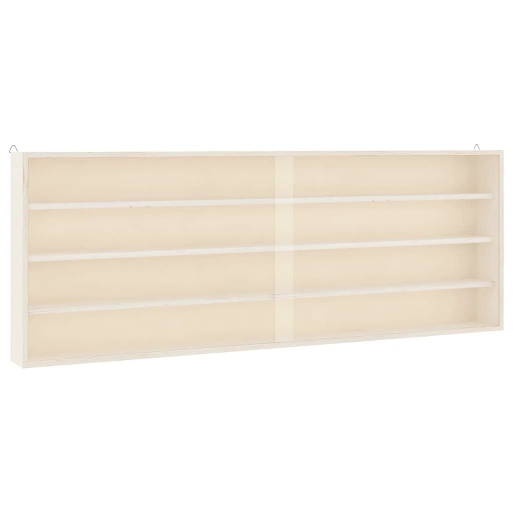 vidaXL vidaXL Wall Display Cabinet with Doors 40x8.5x37 cm - Display Cabinet