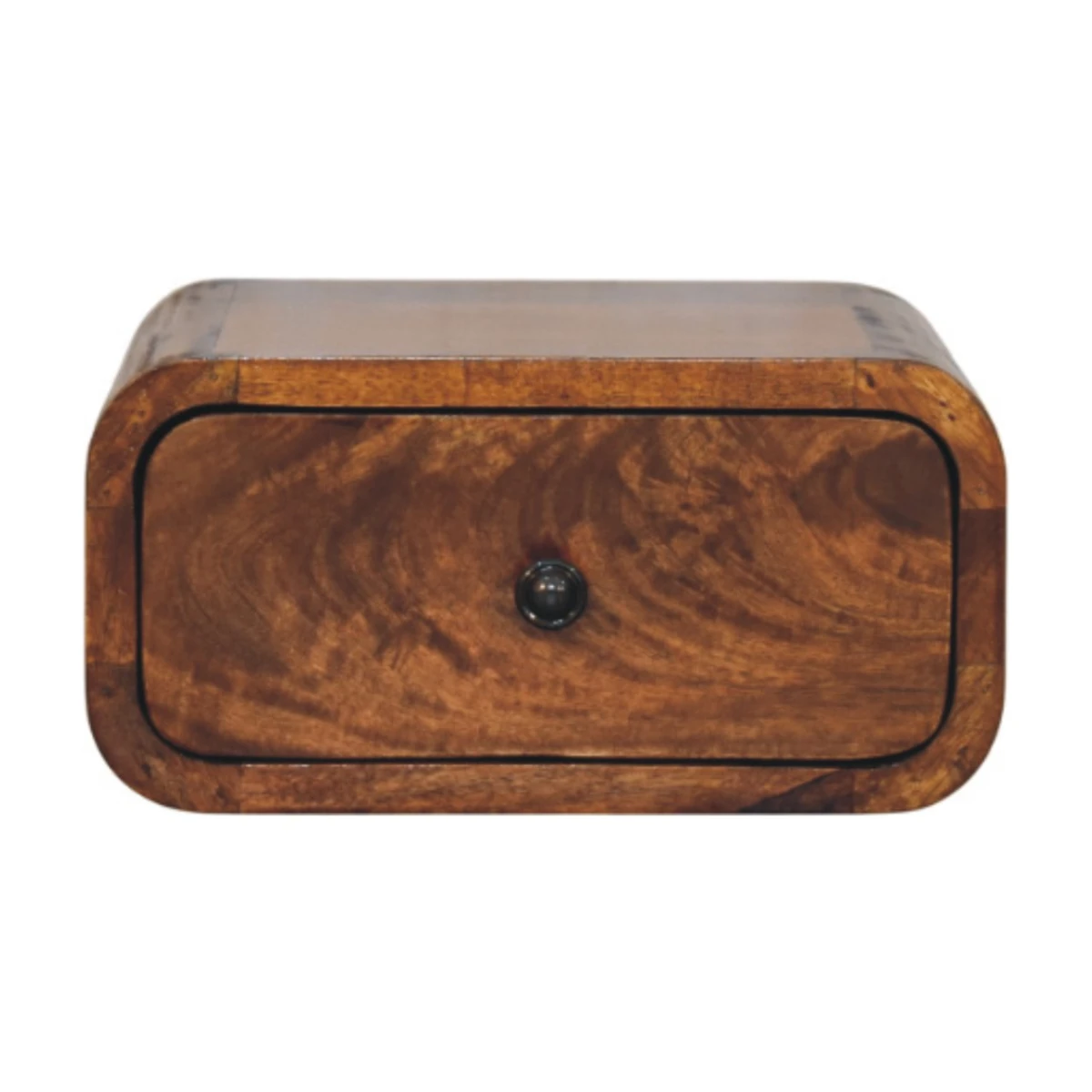 Artisan Furniture Artisan Nightstand Wall Mini Mango Drawer Compact - Bedside Table