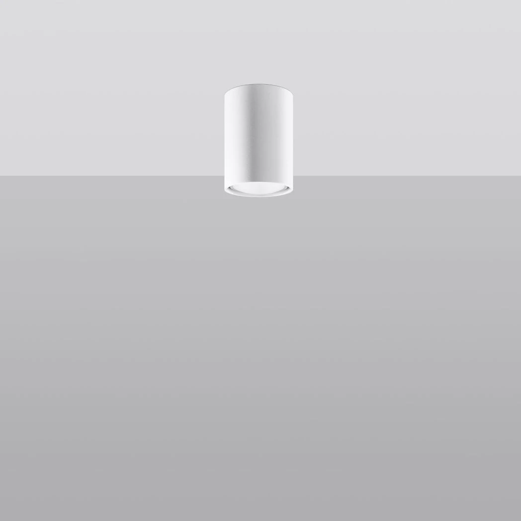 Sollux Lighting Lagos Ceiling Lamp 6x6x10cm Raw Steel for Homes - Ceiling Lights