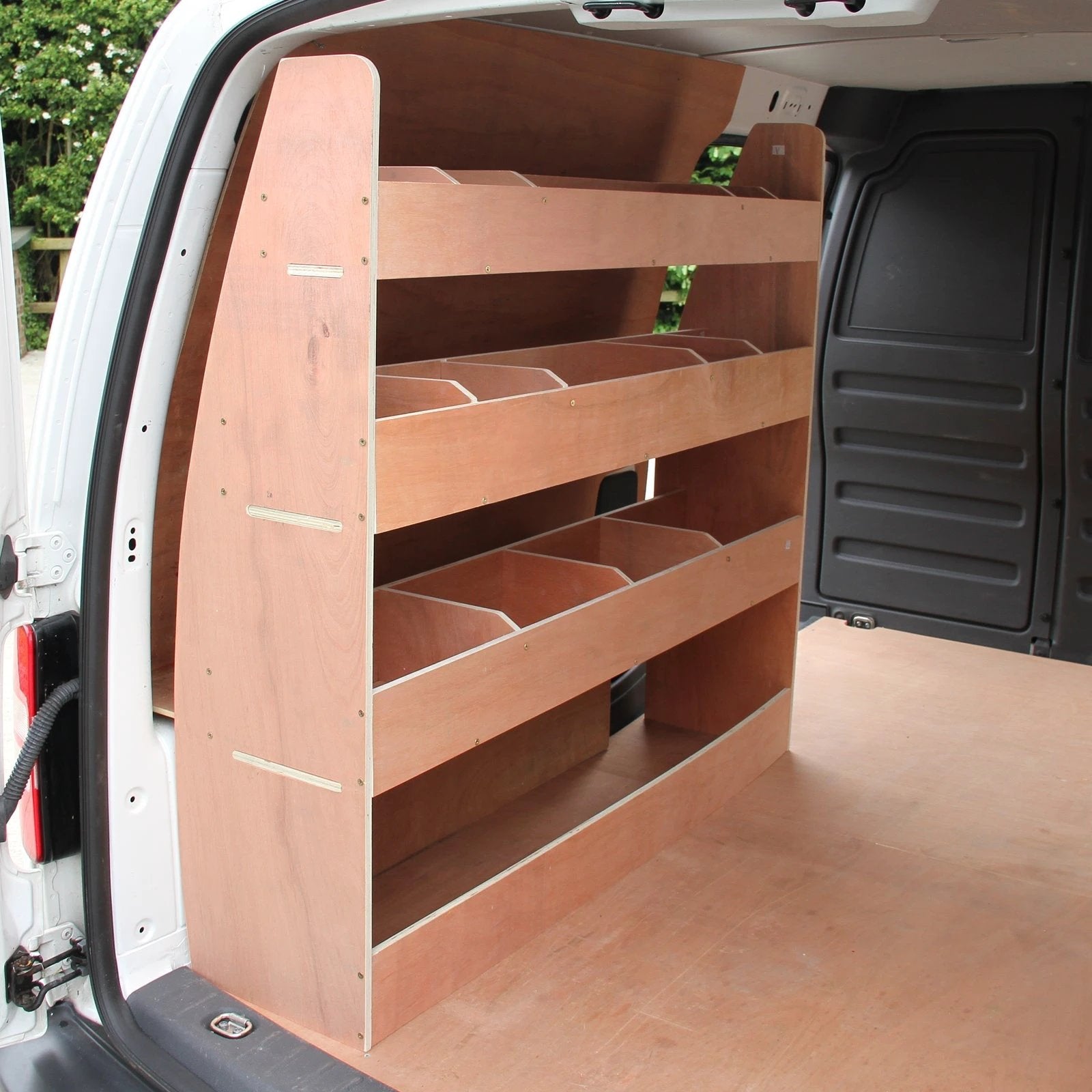 11sqm Anthracite Van Lining, Glue & VW Caddy Rack by Monster Shop