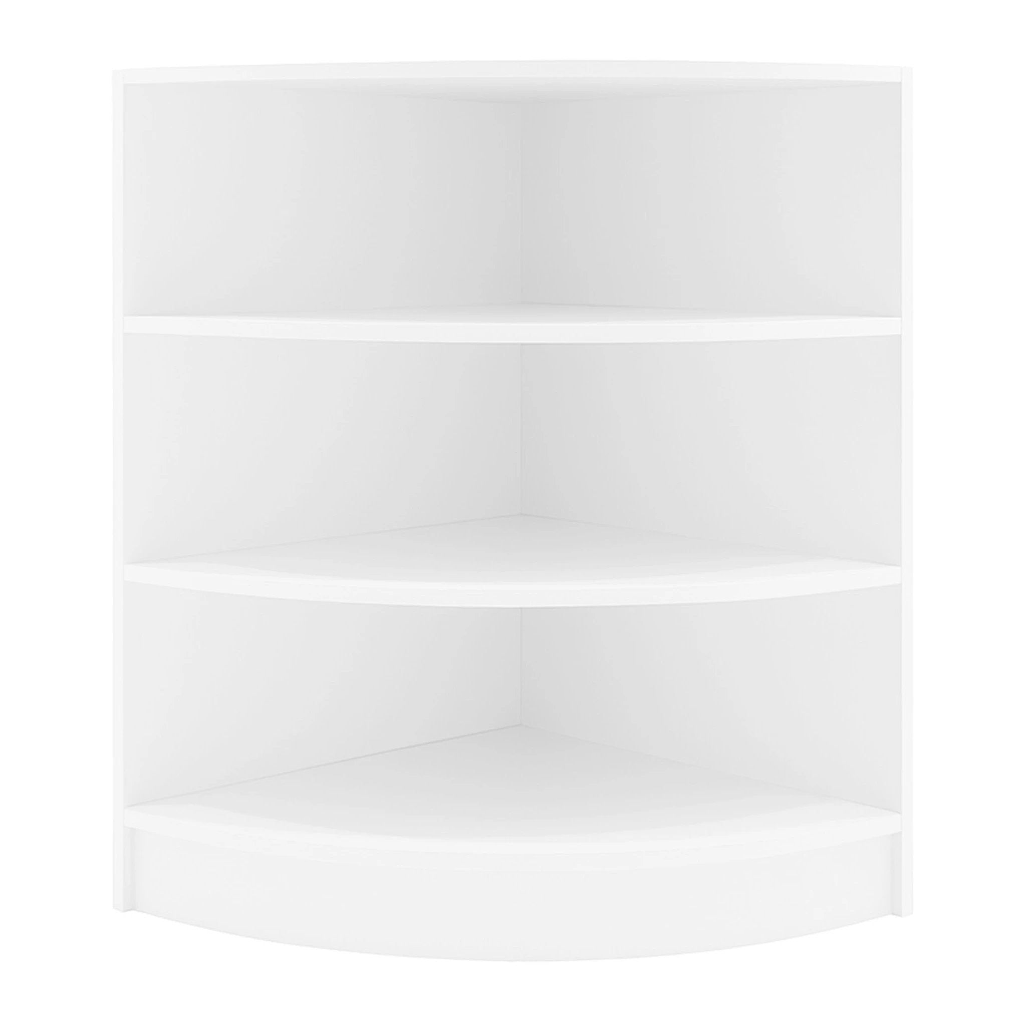 Retail Shop Corner Counter LM60 - White by Monster Shop