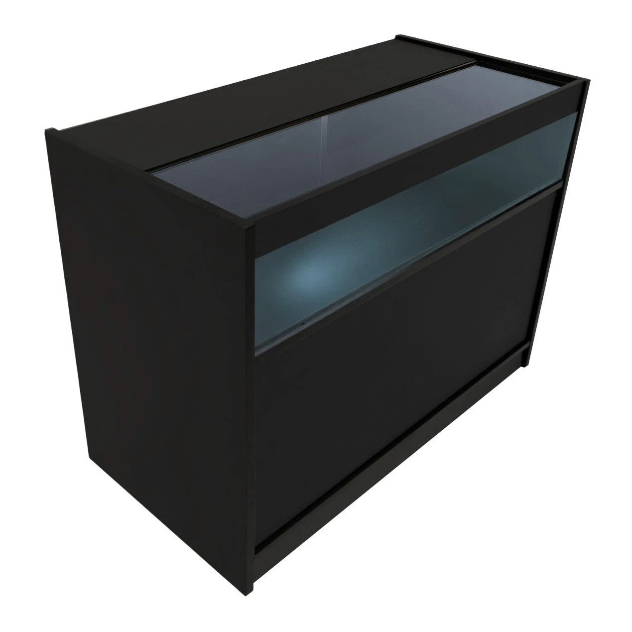 Monster Shop LED Retail Shop Counter B1200 - Black -