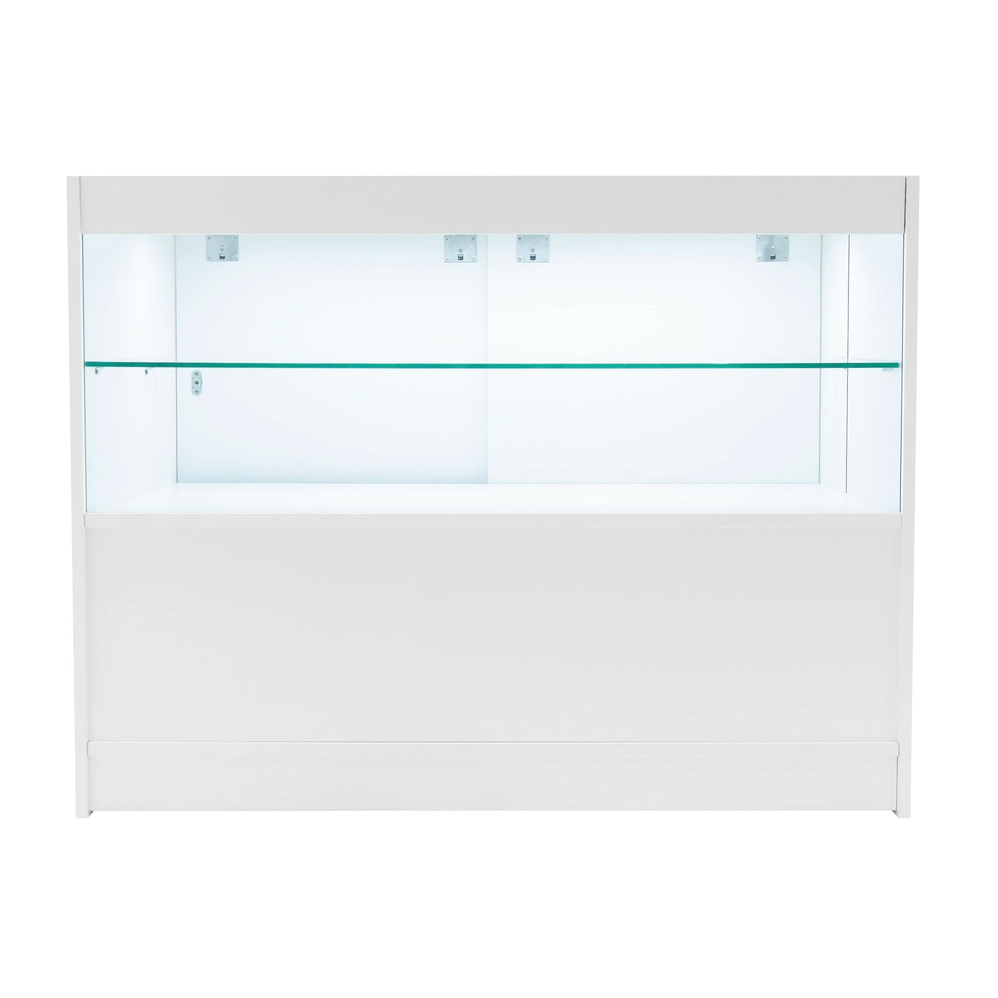 LED Retail Shop Counter C1200 - White by Monster Shop