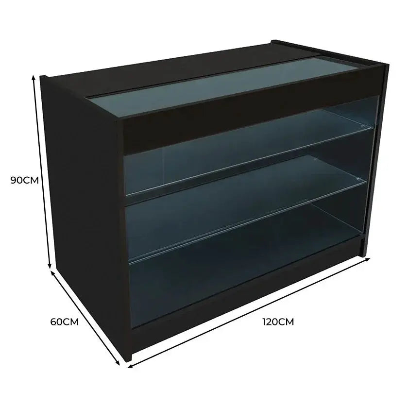 Monster Shop LED Retail Shop Counter K1200 - Black -