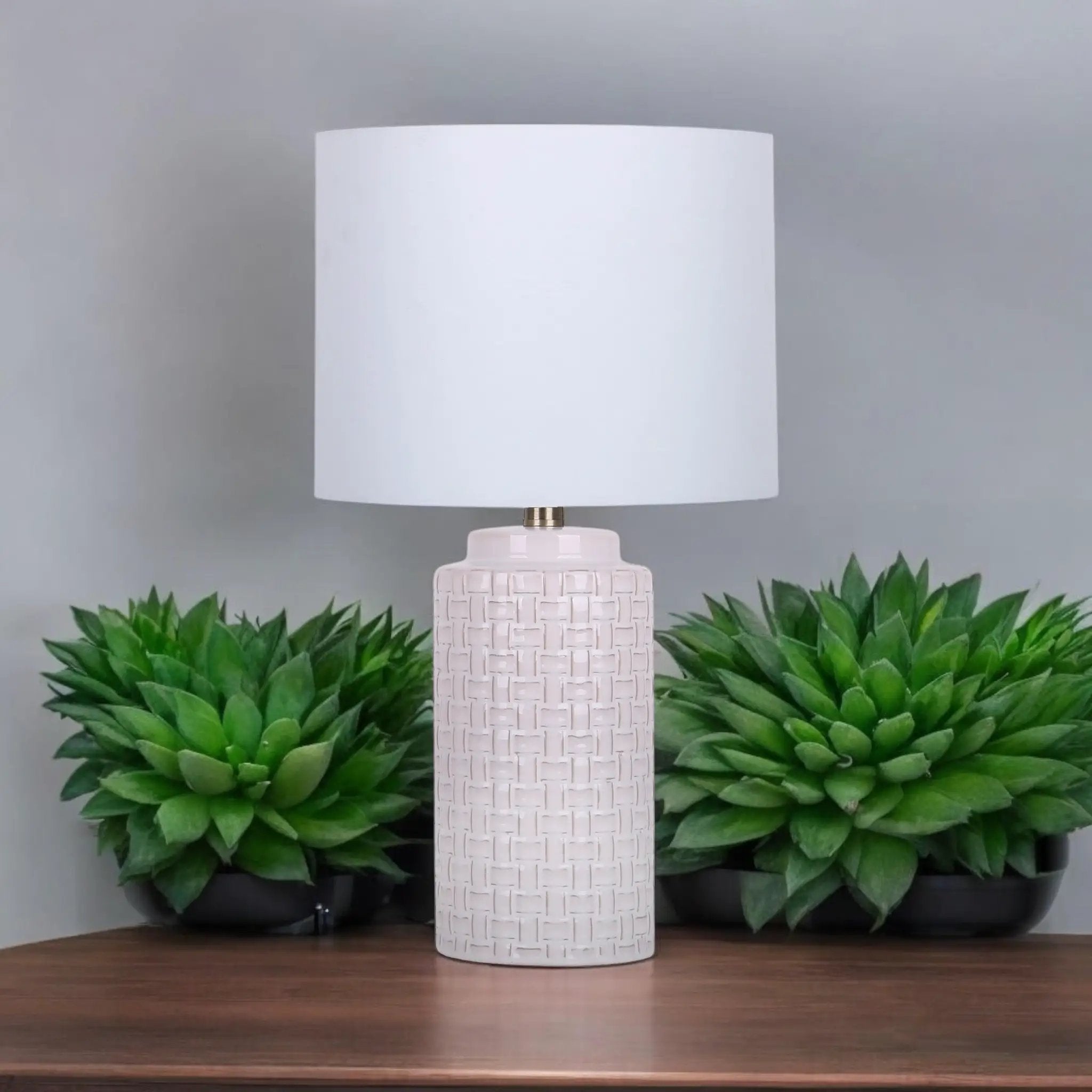MSL 43CM LAMP AND SHADE - Lamp