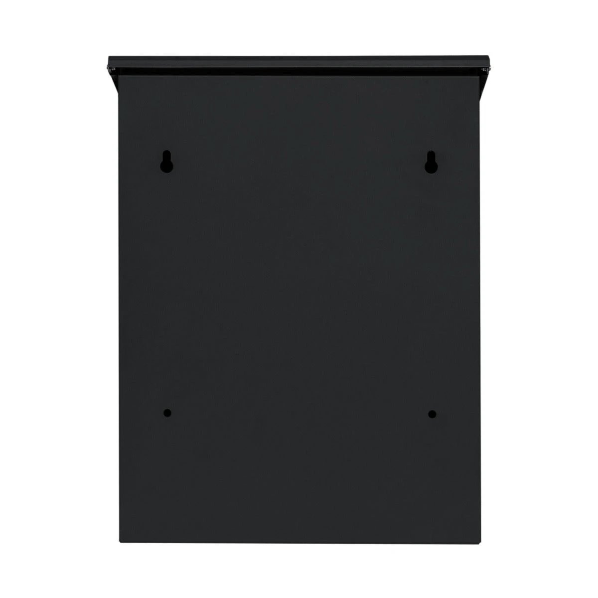 Black Anti-Theft Parcel Post Box by Monster Shop