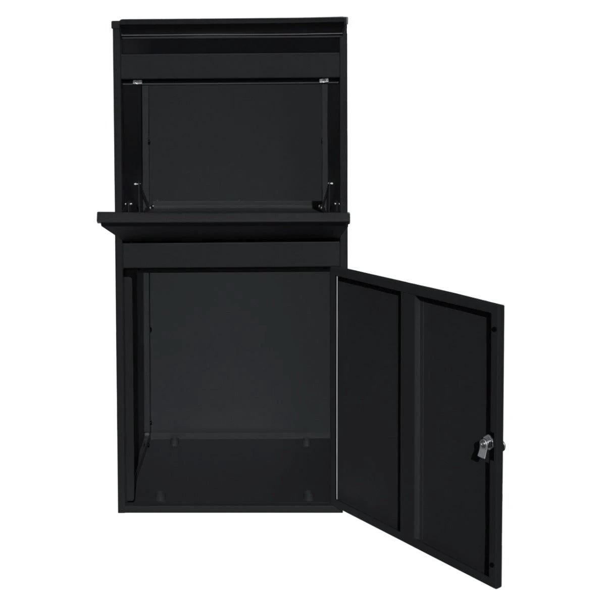 Monster Shop Black Anti-Theft Parcel Post Box XL -