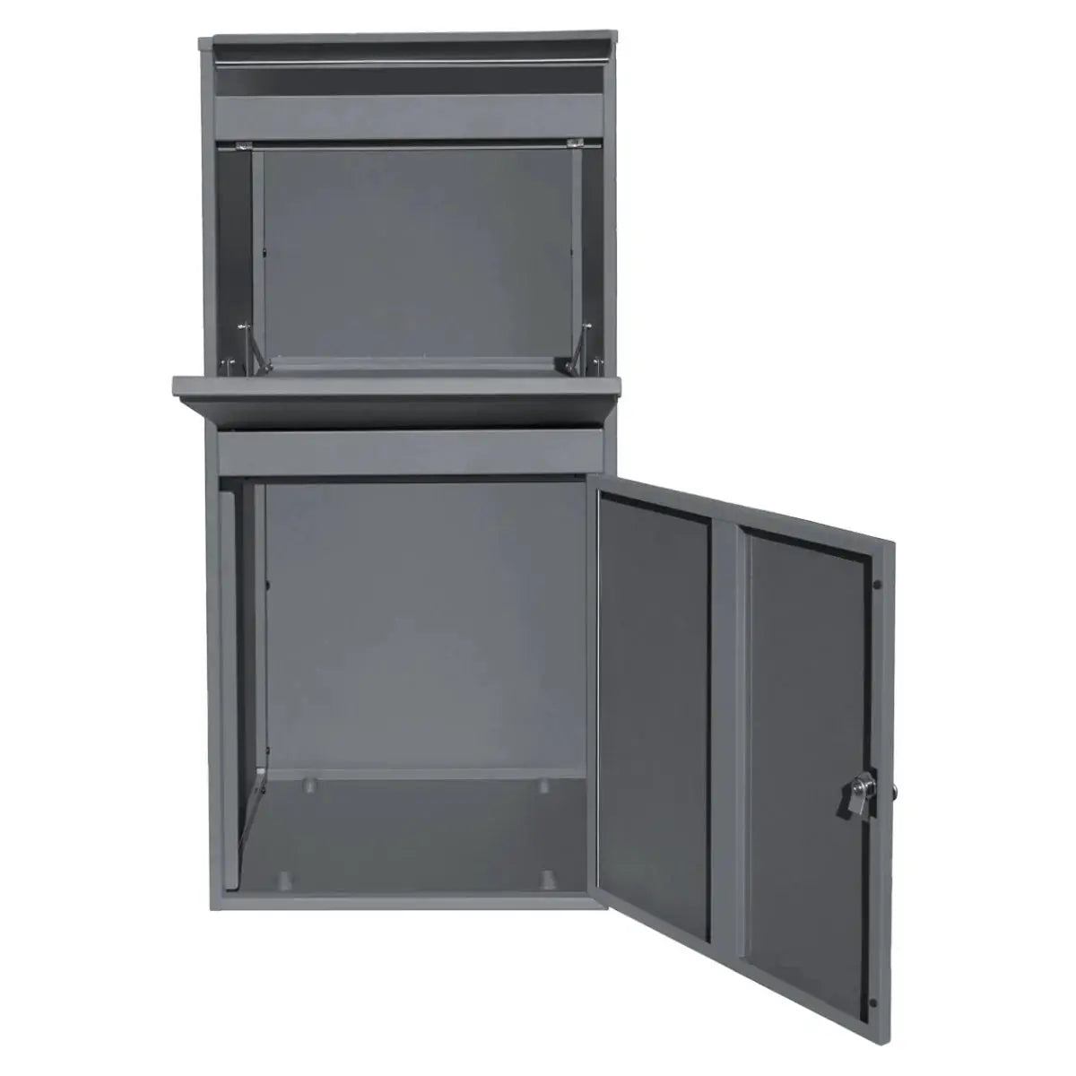 Monster Shop Grey Anti-Theft Parcel Post Box XL -