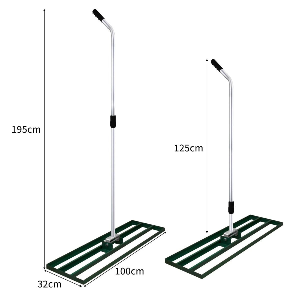T-Mech Lawn Leveller 100cm – Green by Monster Shop