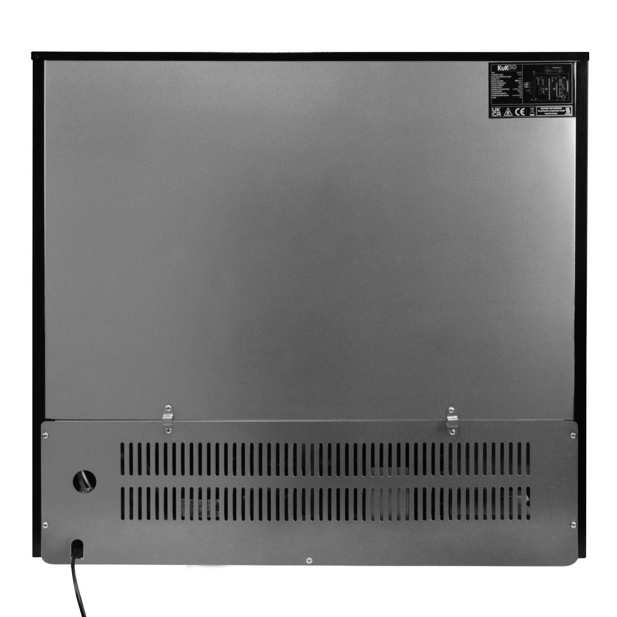 Monster Shop Back Bar Fridge Cooler - Sliding Double Door -