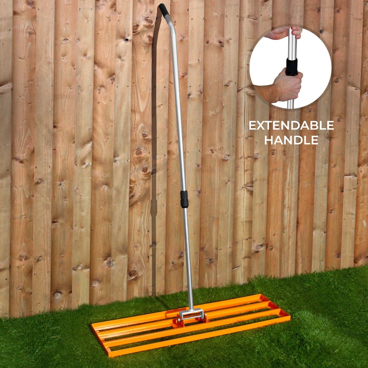 T-Mech Lawn Leveller 100cm – Orange by Monster Shop