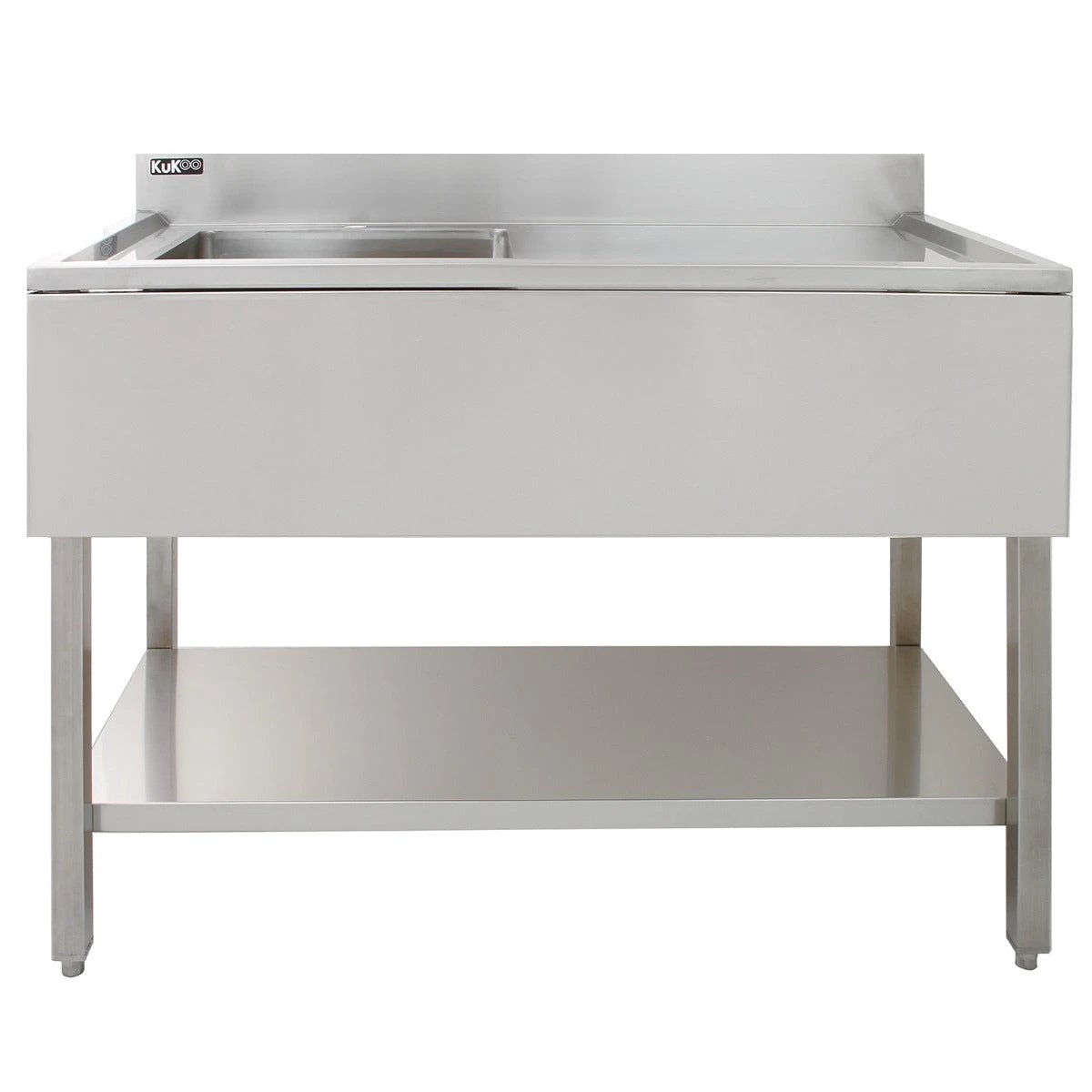 Monster Shop KuKoo Stainless Steel Catering Sink - Right Hand Drainer -