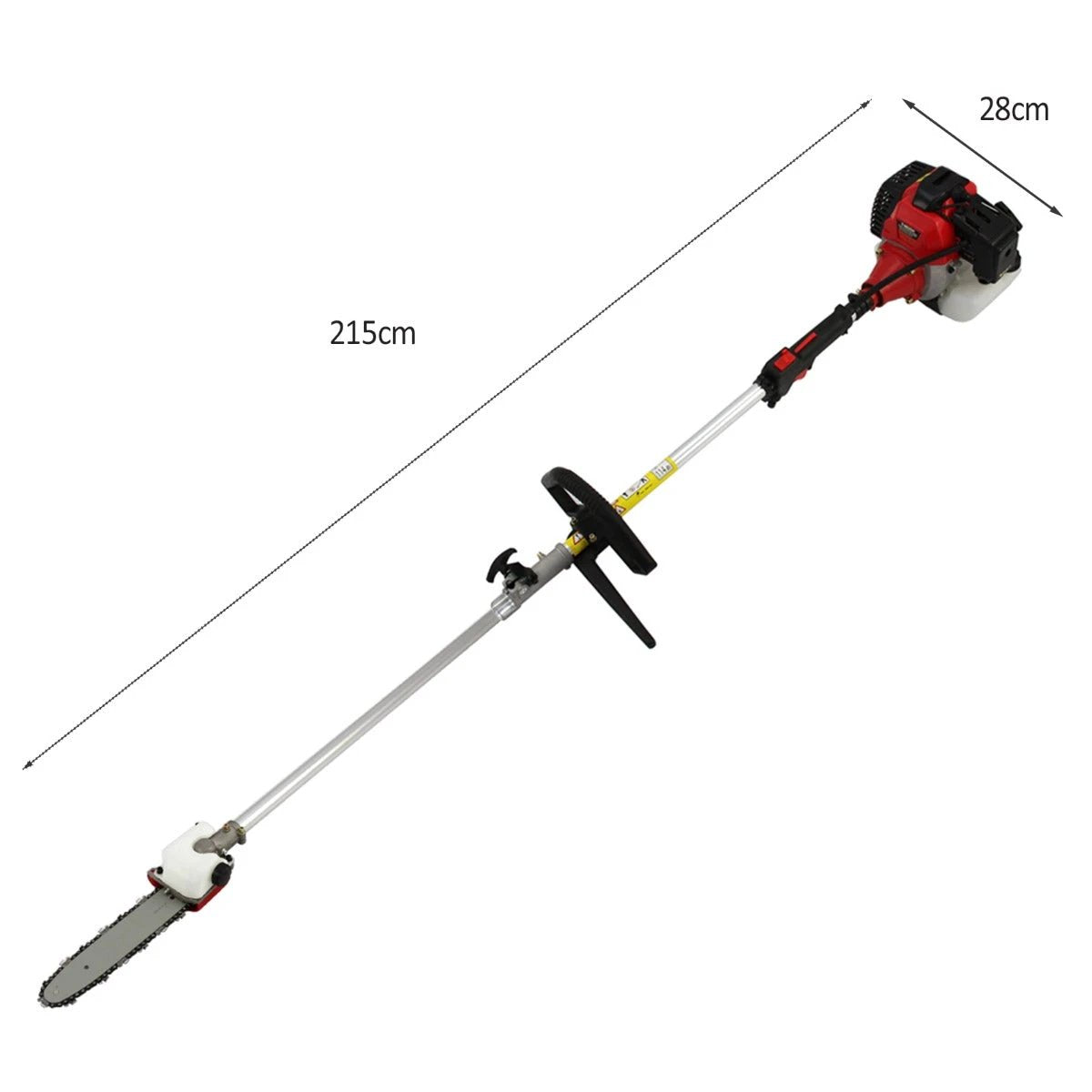 T-Mech 5 in 1 52cc Petrol Garden Cutter Multi Tool by Monster Shop