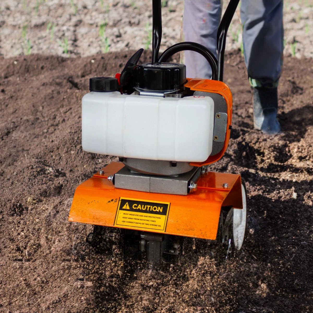 T-Mech Petrol Garden Tiller by Monster Shop