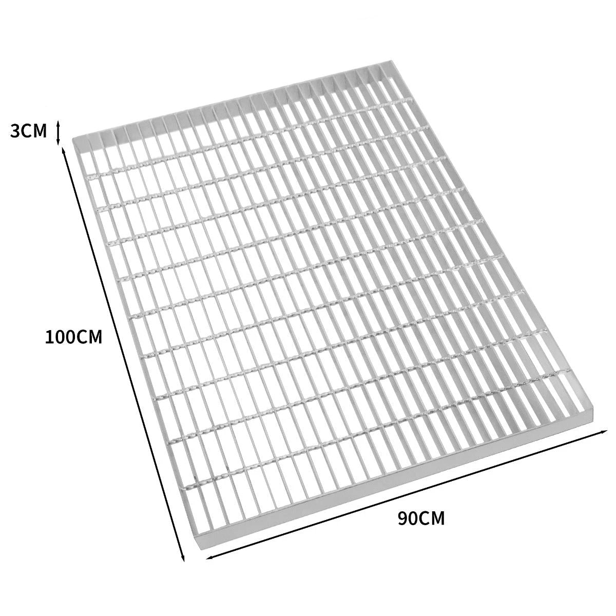 Monster Shop Galvanised Grating - 1000mm x 900mm -