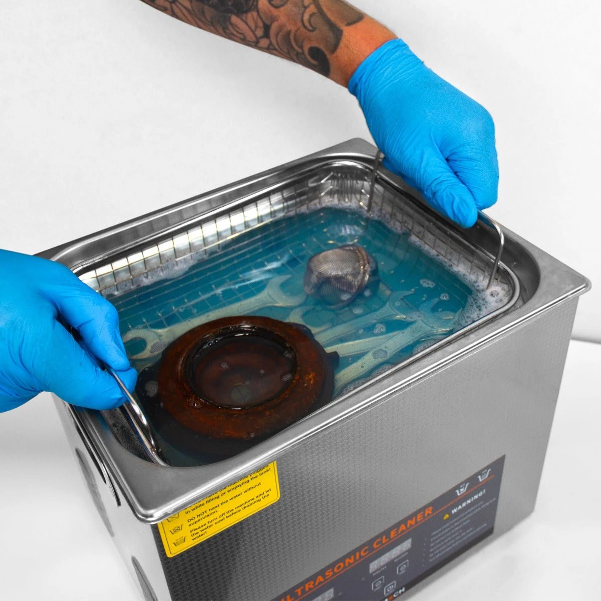 T-Mech Ultrasonic Cleaner – 10L by Monster Shop