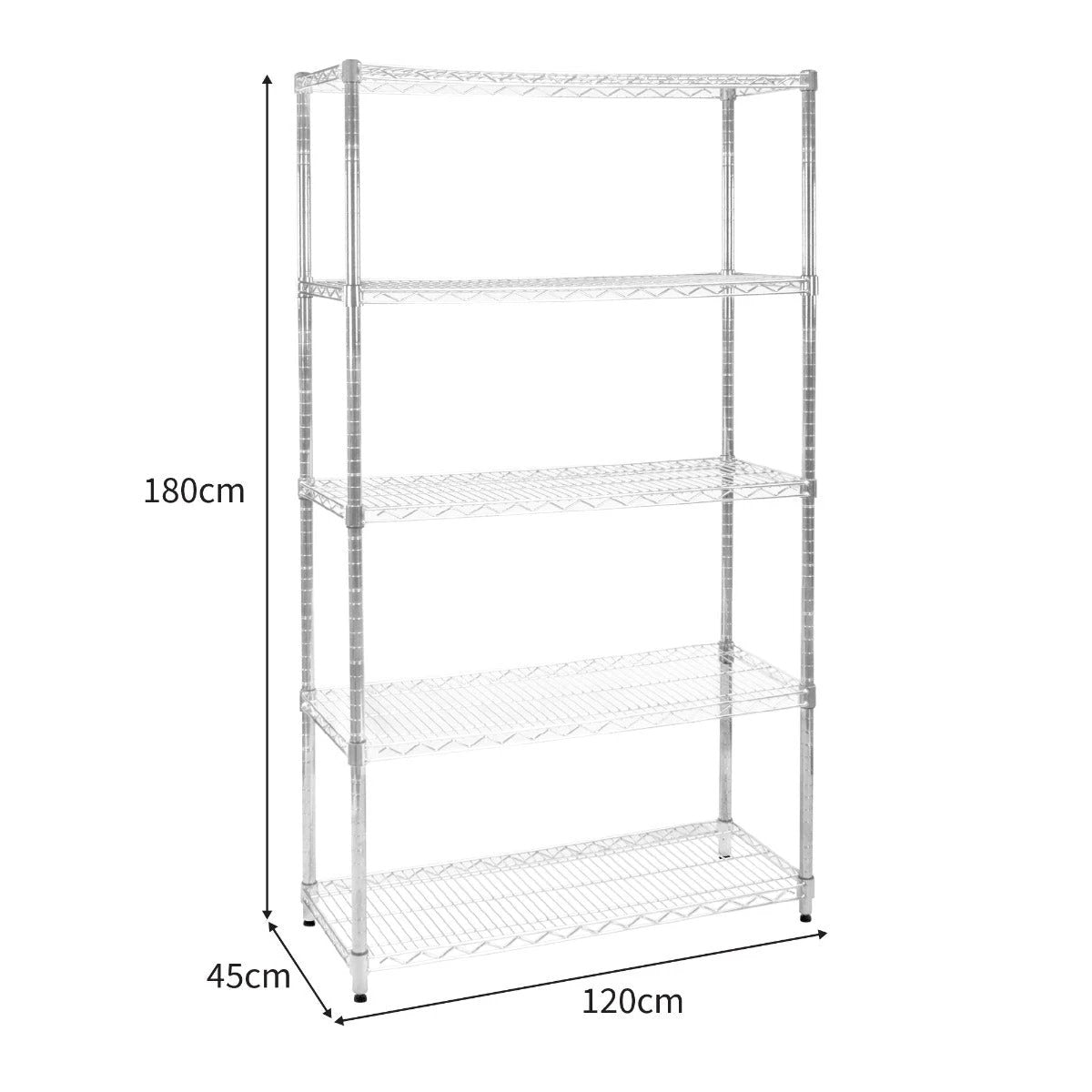 KuKoo Wire Racking - 45cm x 120cm x 180cm by Monster Shop