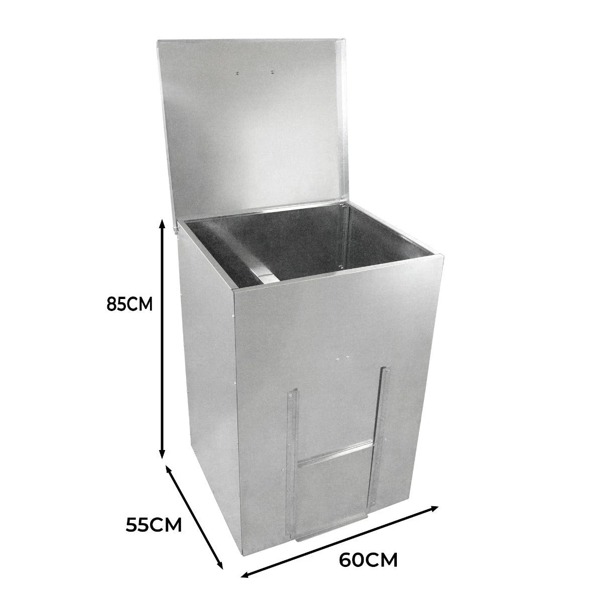 Monster Shop Galvanised Coal Bunker - 150kg -