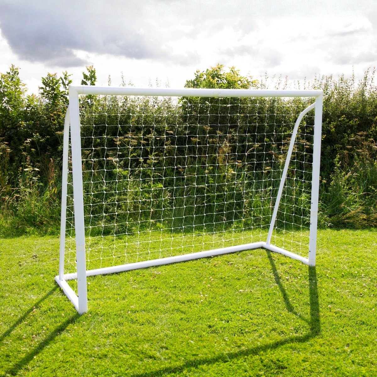8 x 6ft Football Goal, Carry Case and Target Sheet by Monster Shop