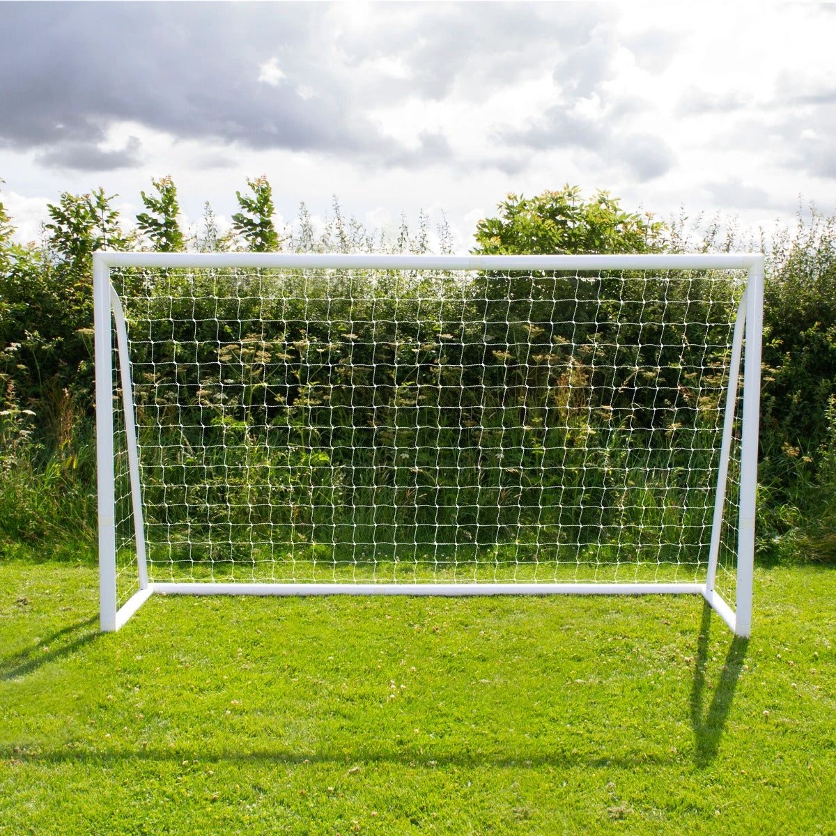 Monster Shop 12 x 6ft Football Goal, Carry Case and Target Sheet -