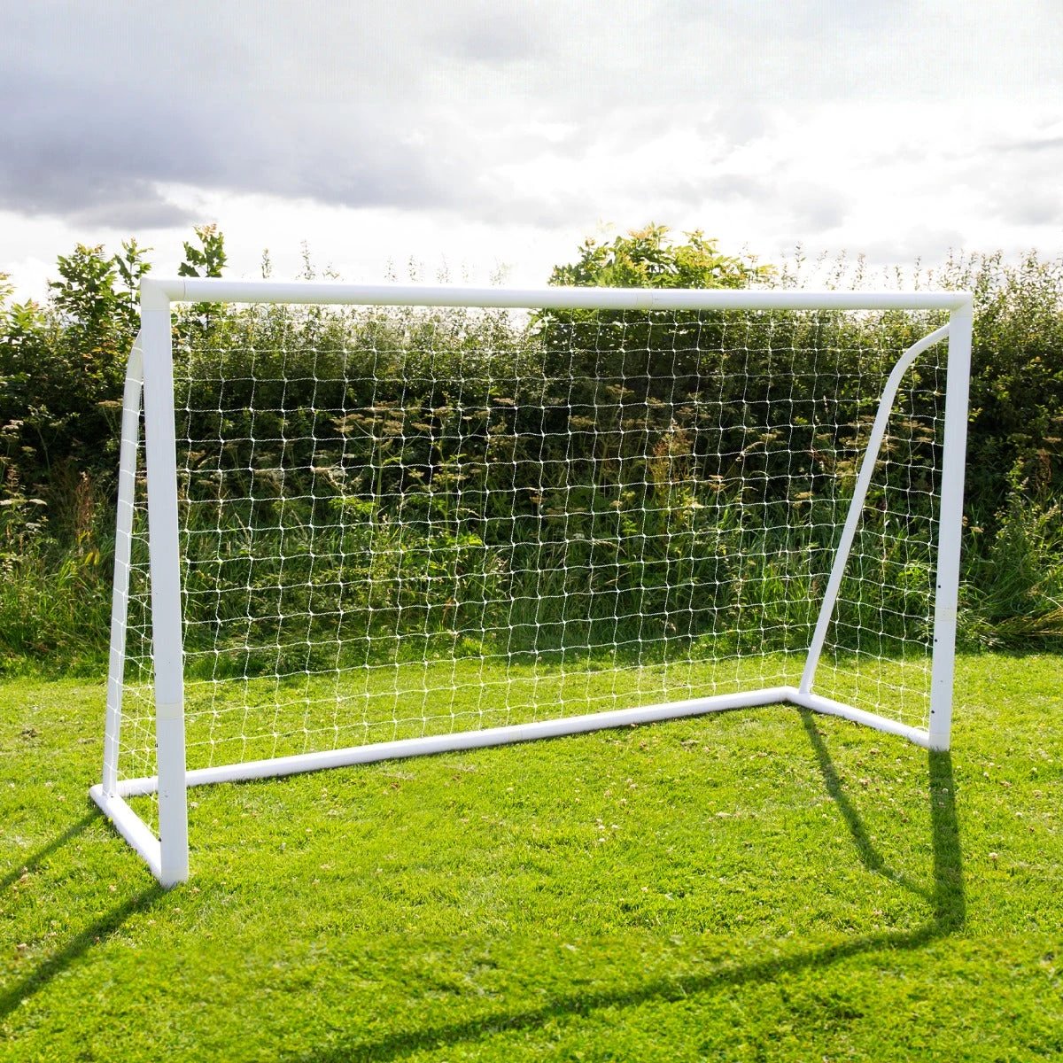 Monster Shop 12 x 6ft Football Goal, Carry Case and Target Sheet -
