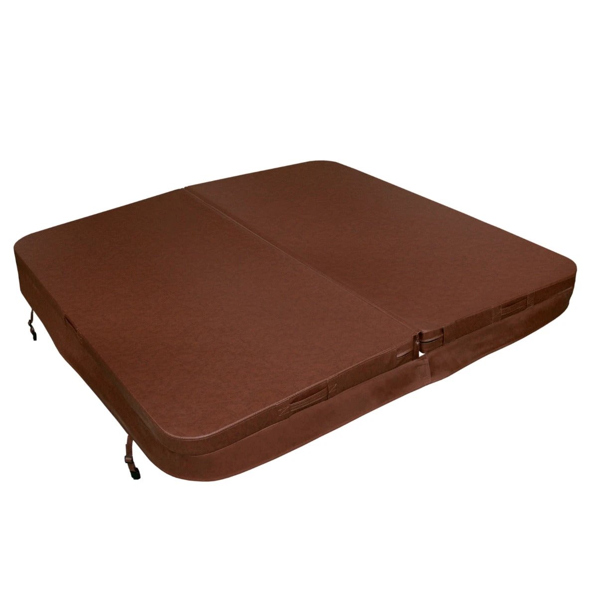2m Hot Tub Spa Cover – Brown by Monster Shop