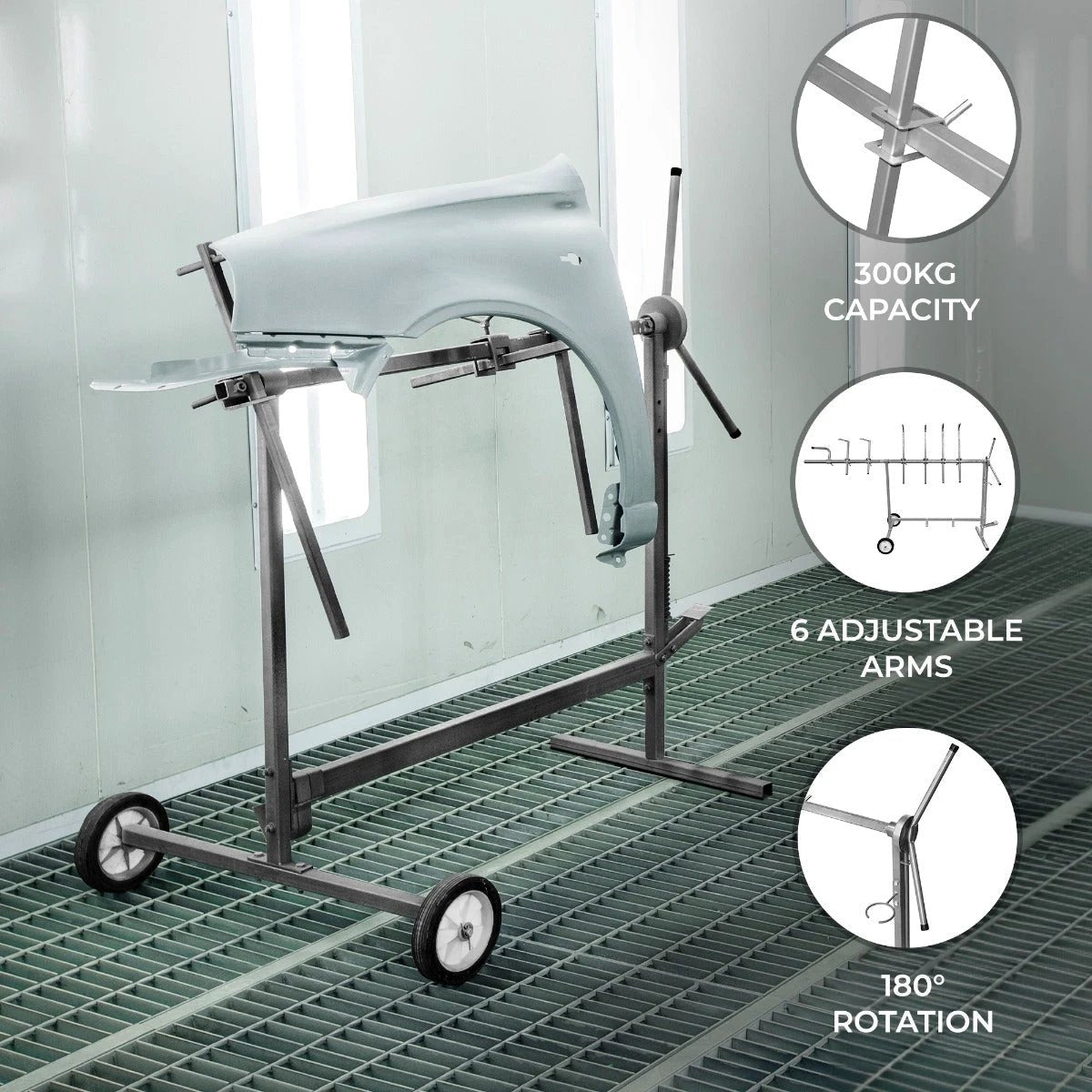 Monster Shop T-Mech Rotary Paint Panel Stand -