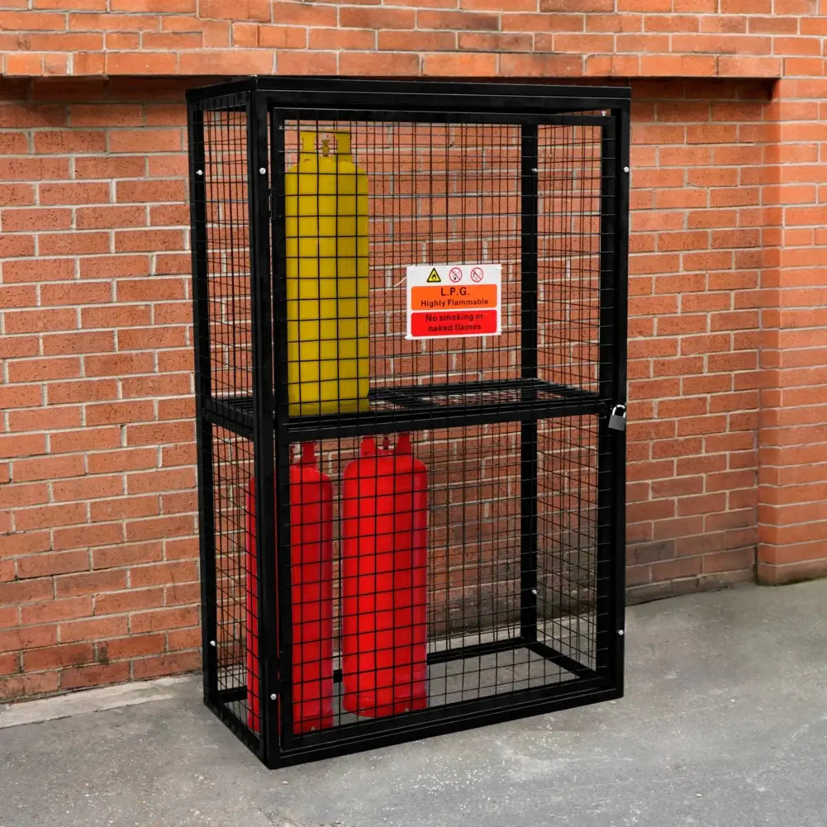 Gas Bottle Collapsible Mesh Cage – 184 x 116 x 57cm - from Monster Shop