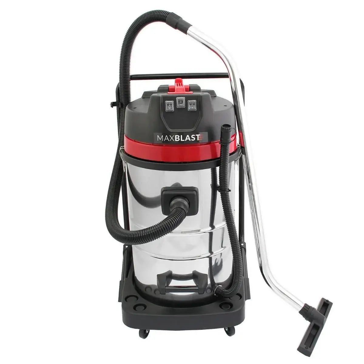 Monster Shop Maxblast Gutter Vacuum Poles & 80L Wet & Dry Vacuum -
